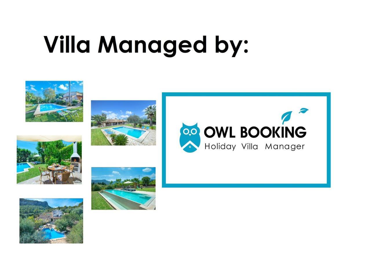 Owl Booking Villa Siquier - Luxury Retreat With Mountain Views Pollença Kültér fotó