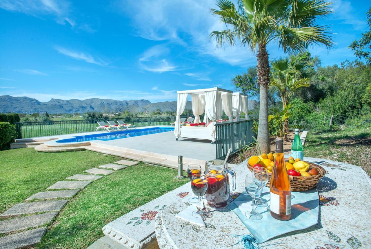 Owl Booking Villa Siquier - Luxury Retreat With Mountain Views Pollença Kültér fotó