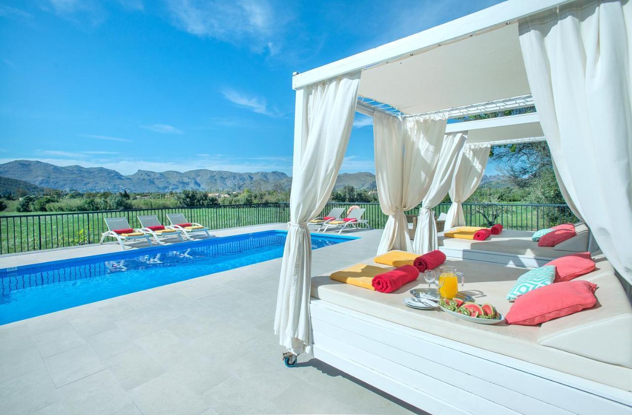 Owl Booking Villa Siquier - Luxury Retreat With Mountain Views Pollença Kültér fotó